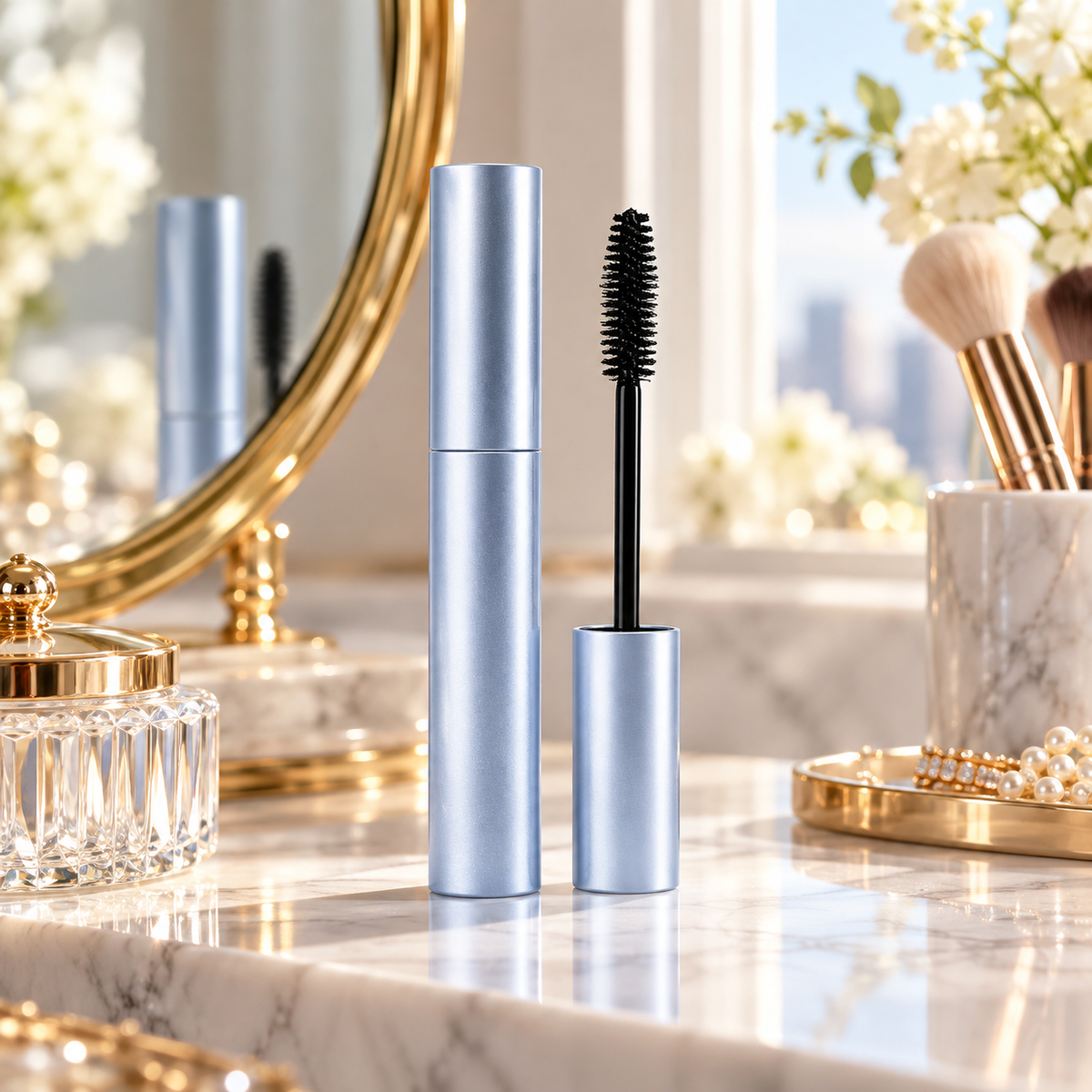 🦋 Volumizing Mascara | Lengthening Lash Makeup | Defined & Fuller-Looking Lashes | Black Eyelash Mascara