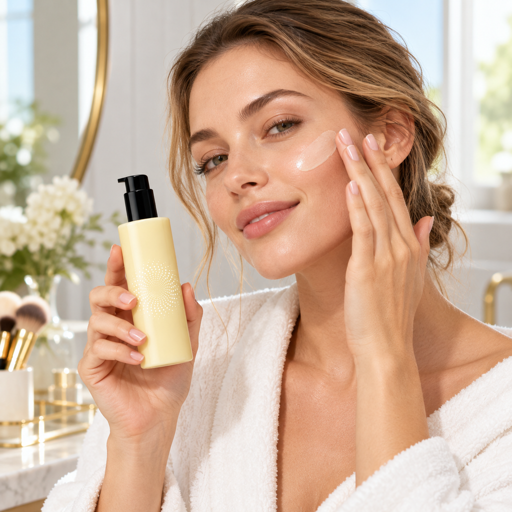 🌞 Hydrating Makeup Primer | Moisturizing Face Base | Smooth & Radiant Finish | Lightweight Pre-Makeup Lotion | Everyday Beauty Essential