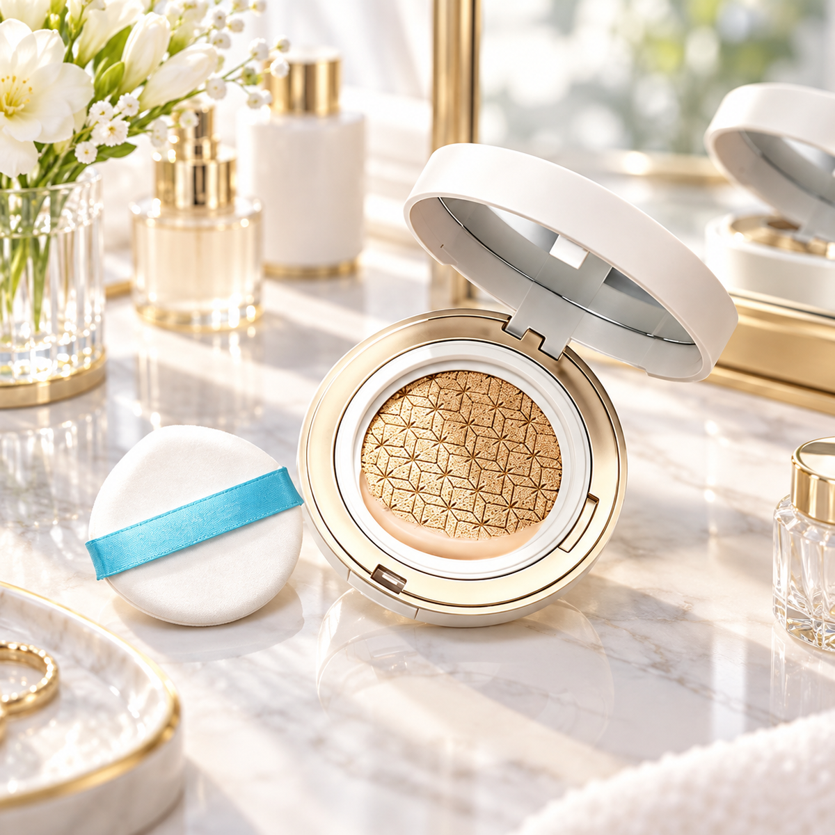 💖 Cushion Foundation for a Naturally Flawless Look