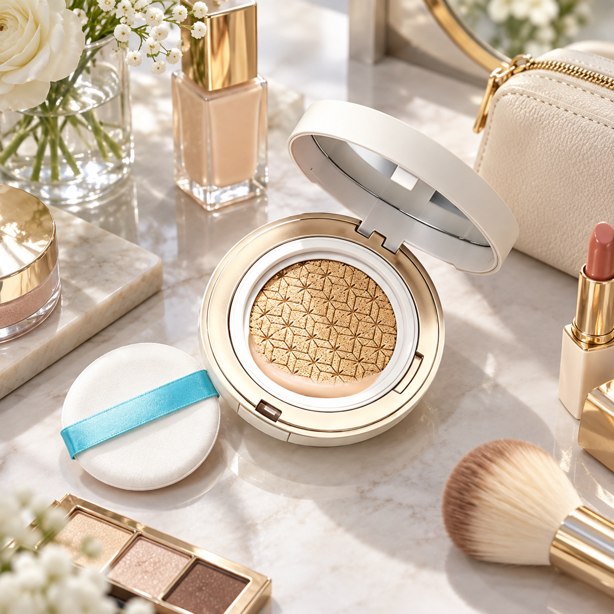 💖 Cushion Foundation for a Naturally Flawless Look