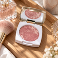 🌸 Baked Blush | Marble Pink Blusher | Natural Rosy Glow | Soft Radiant Finish | Lightweight Cheek Makeup