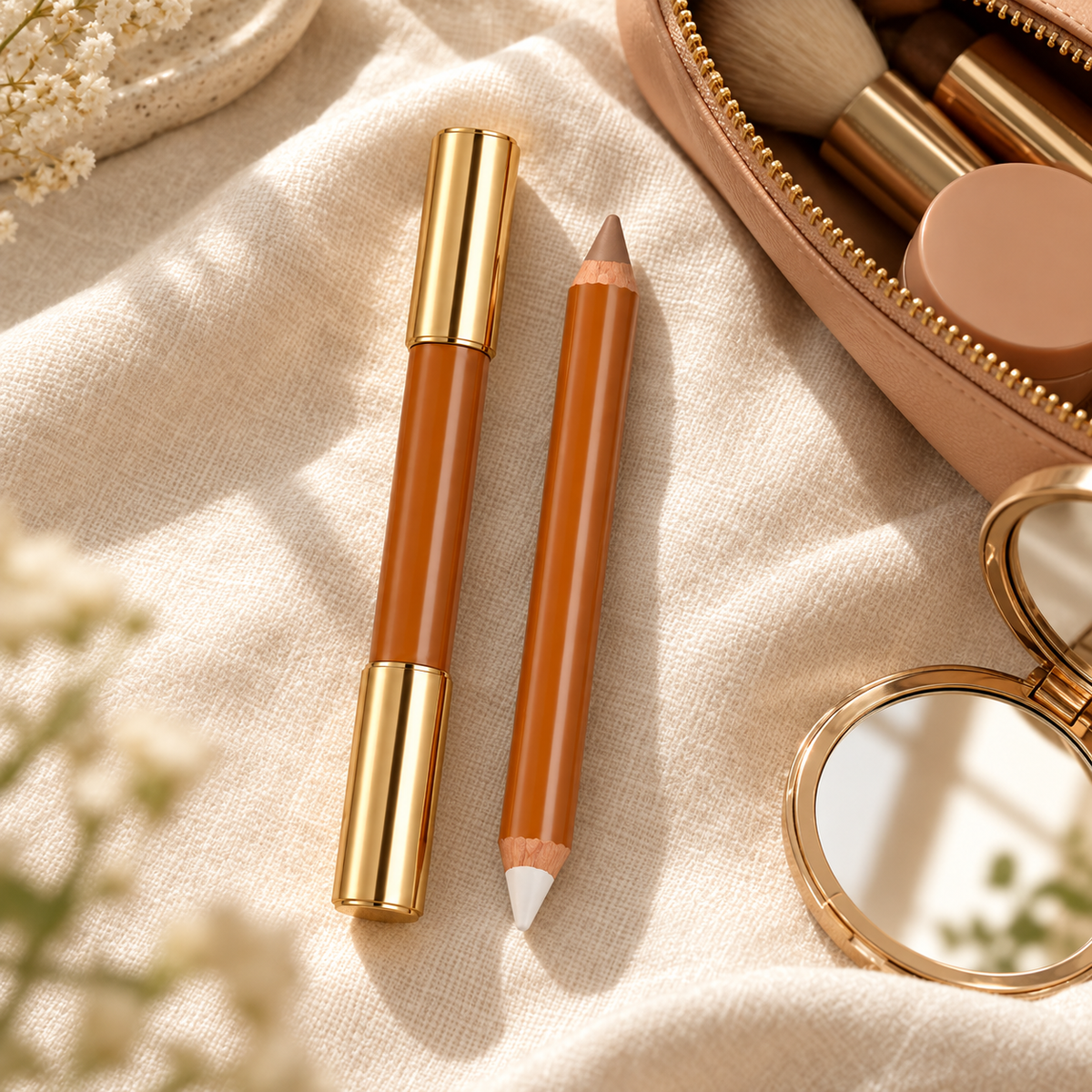 🤎 Dual-Ended Contour Stick | Face Contouring & Highlighting Pencil | Sculpting Makeup Duo