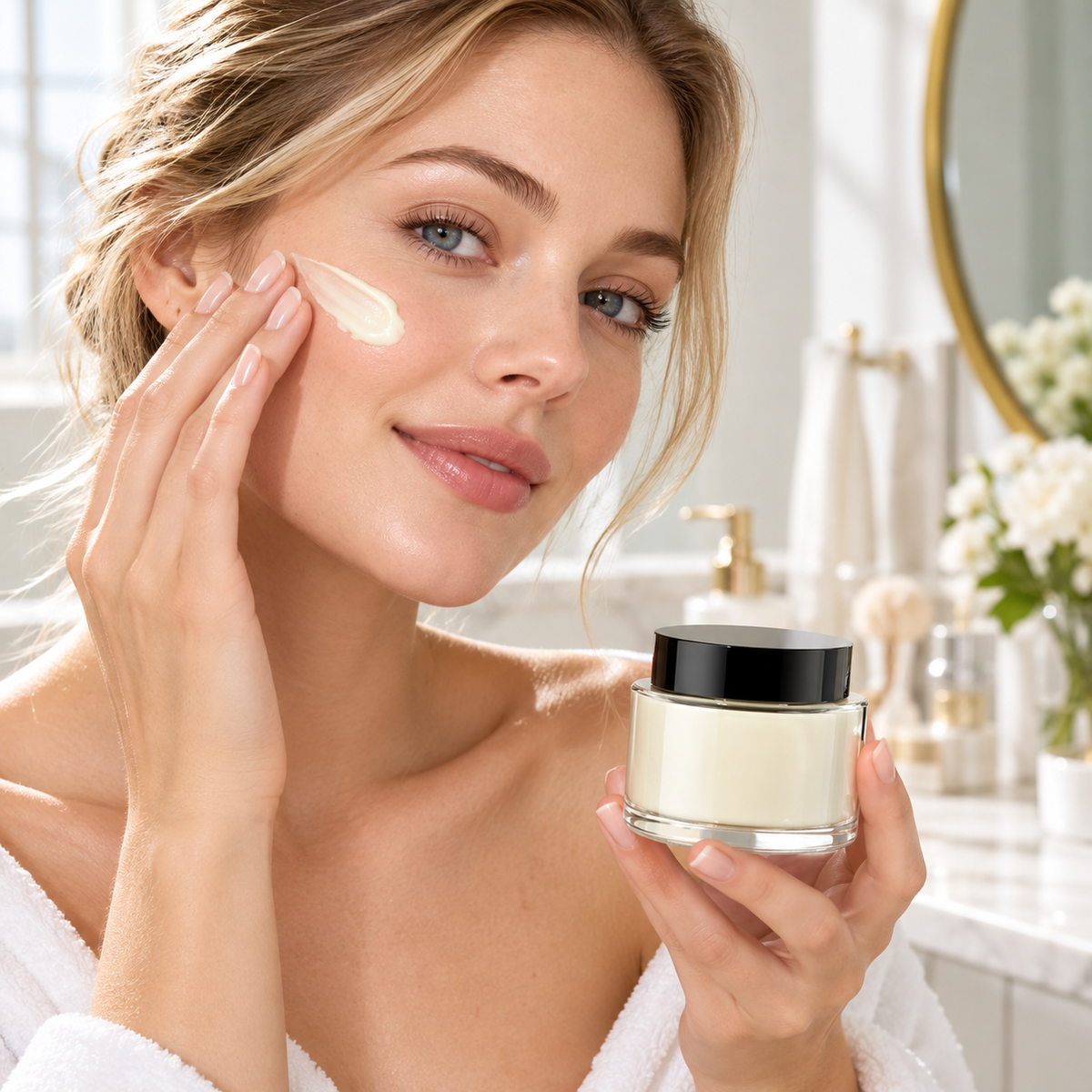 🧴 Tinted Moisturizing Face Cream | Hydrating Tinted Cream | Natural Skin Tone Enhancer