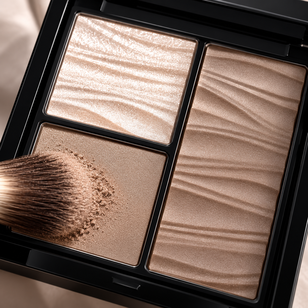🤎 Contour Palette | 3-Shade Face Sculpting &amp; Highlighting Powder | Bronzer &amp; Highlighter Makeup Palette | Natural Defined Makeup Look | Beauty Gift