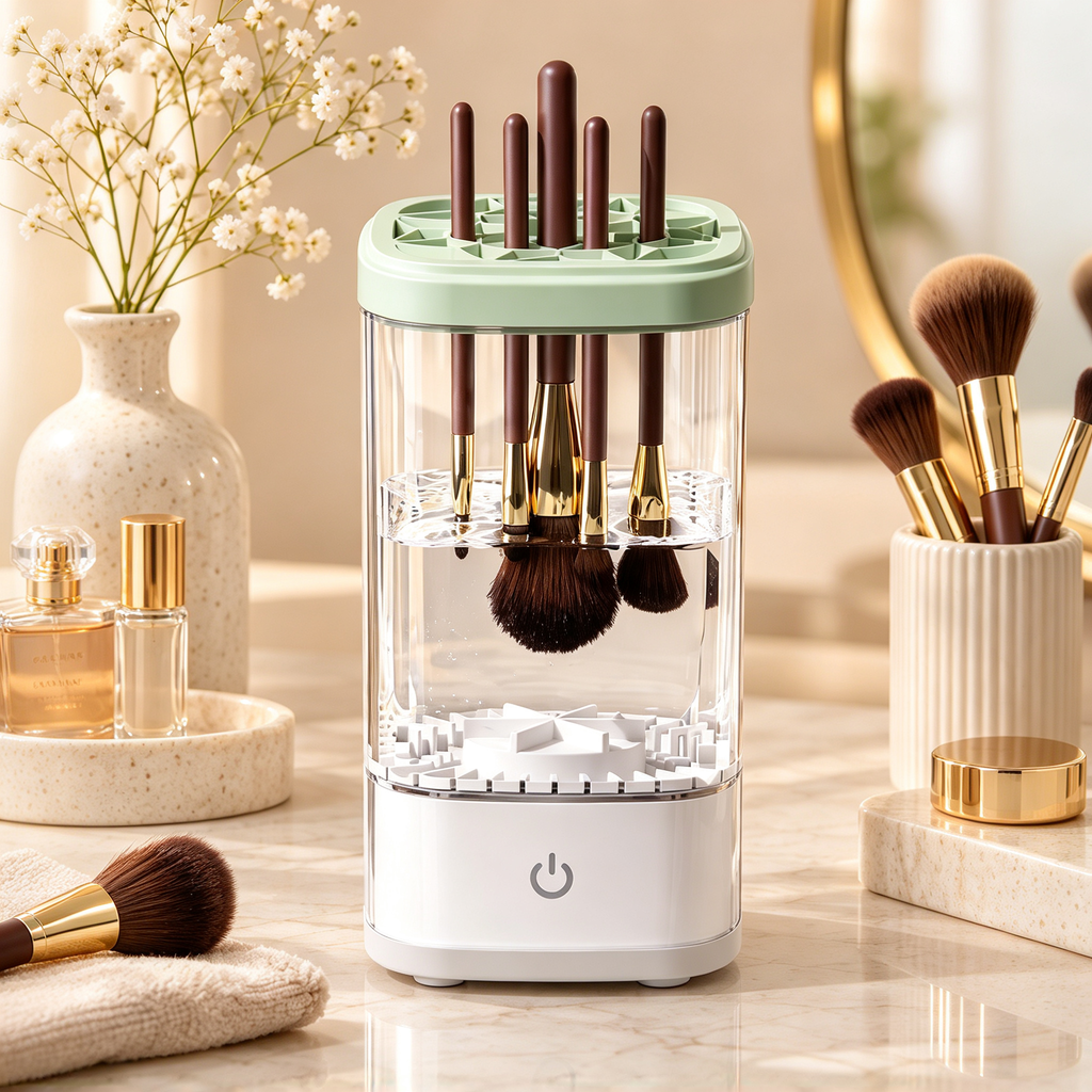 🧼 Electric Makeup Brush Cleaner | Automatic Makeup Brush Cleaning Machine