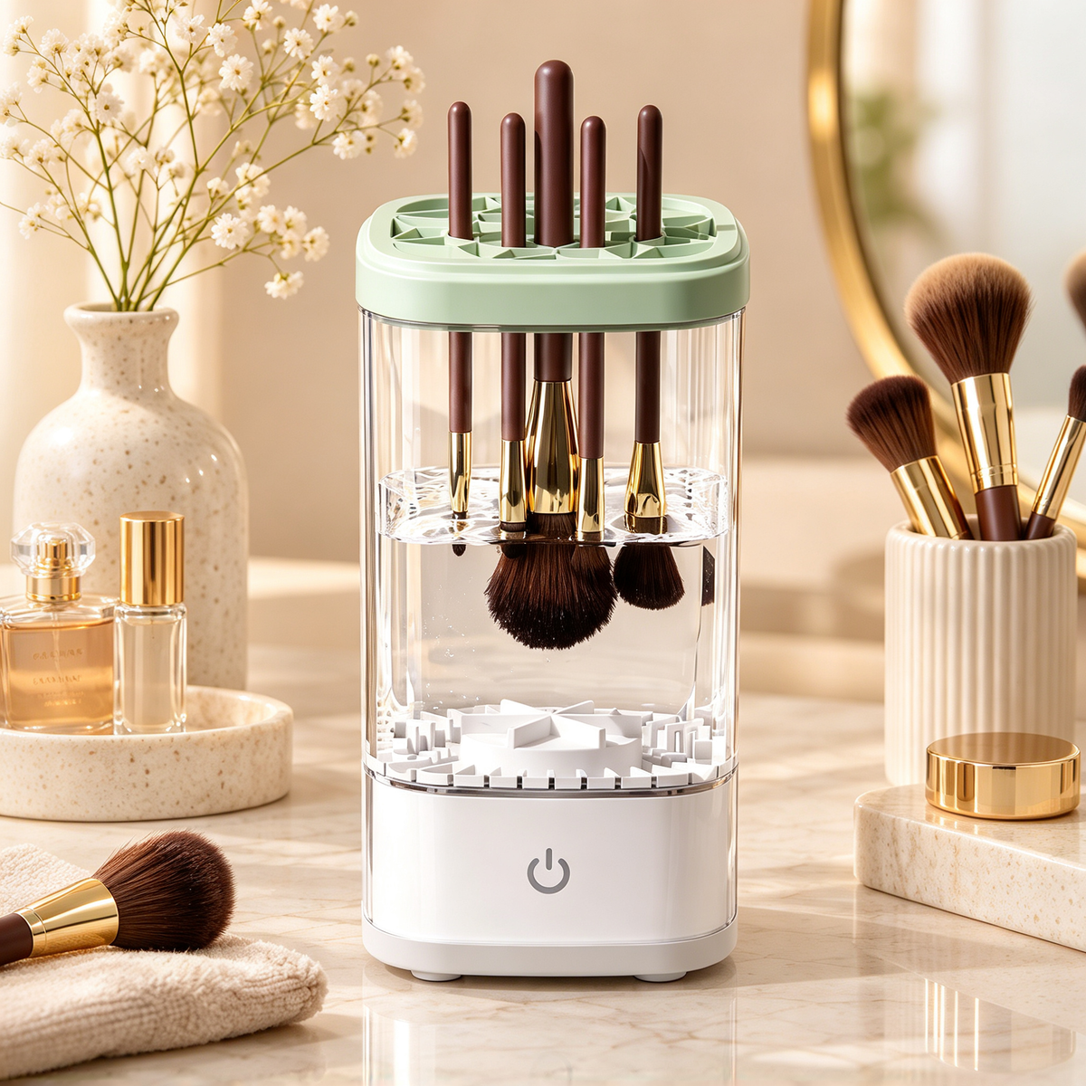 🧼 Electric Makeup Brush Cleaner | Automatic Makeup Brush Cleaning Machine