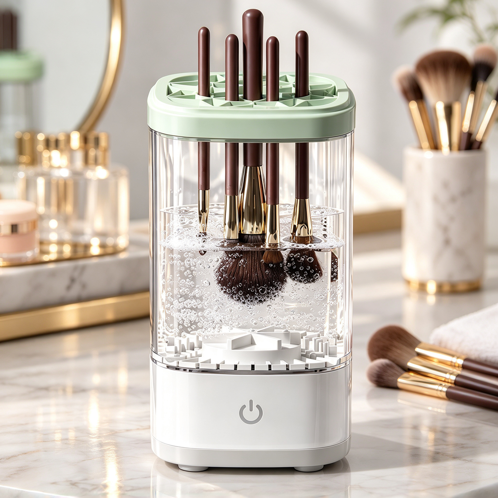 🧼 Electric Makeup Brush Cleaner | Automatic Makeup Brush Cleaning Machine