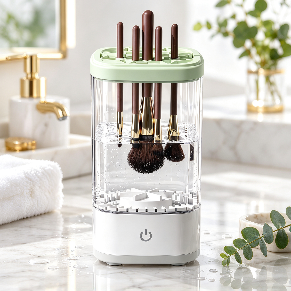🧼 Electric Makeup Brush Cleaner | Automatic Makeup Brush Cleaning Machine