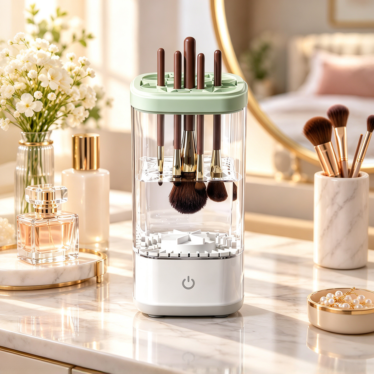 🧼 Electric Makeup Brush Cleaner | Automatic Makeup Brush Cleaning Machine