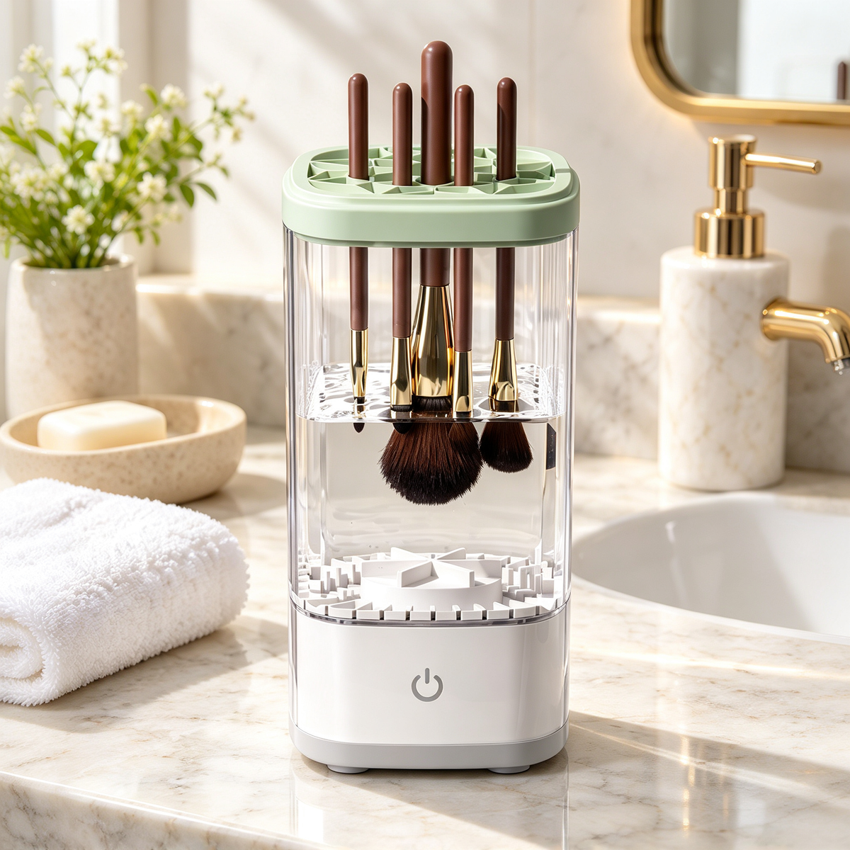 🧼 Electric Makeup Brush Cleaner | Automatic Makeup Brush Cleaning Machine